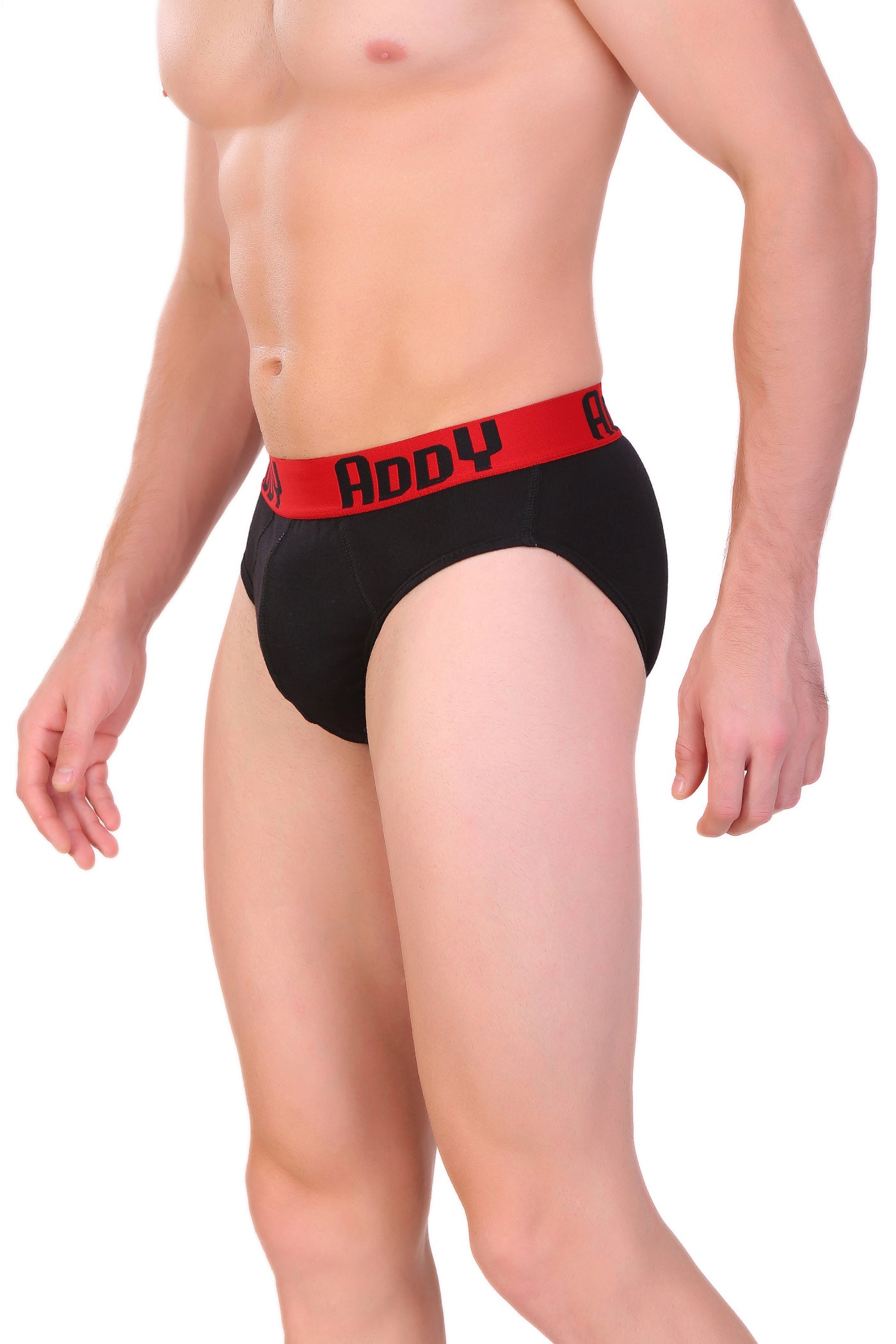 T.T. Men Addy Brief Top Elastic Solid Pack Of 10 Assorted Colors