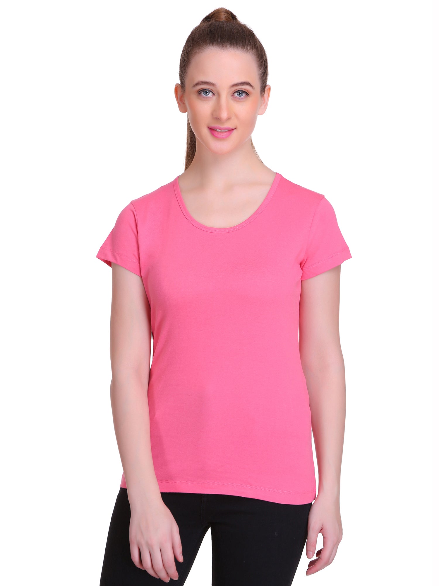 T.T. Womens Solid T-Shirt - Pack Of 12