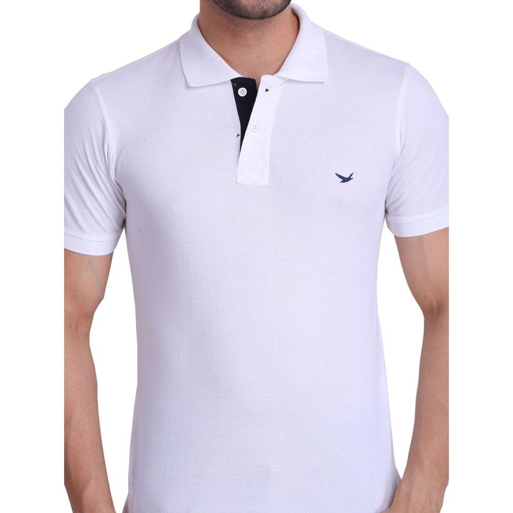 Mens Polo White T-Shirt