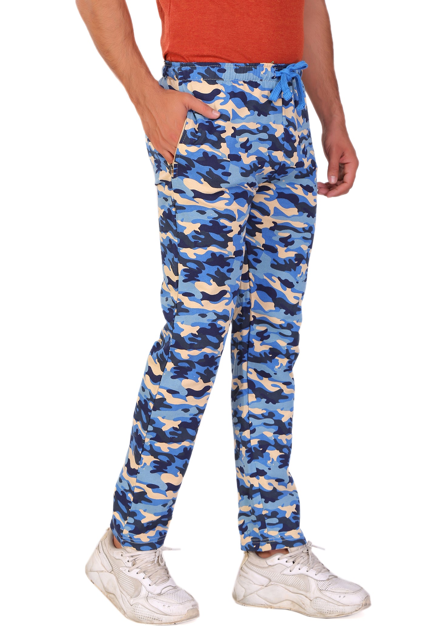 T.T. Men Comfort Fit Printed Trackpant Pack of 5