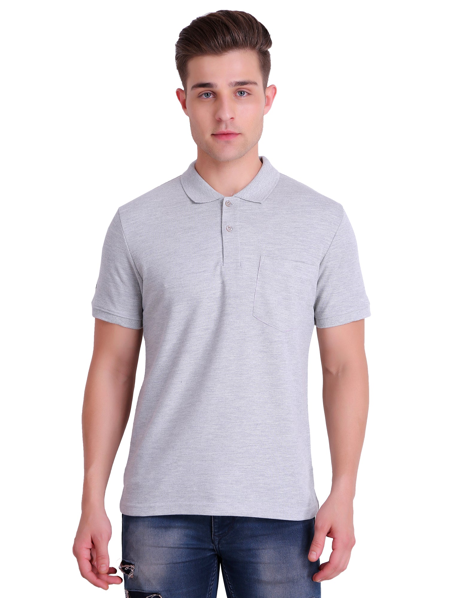 HiFlyers Polo Neck Mens Tshirt With Pocket Pack of 6