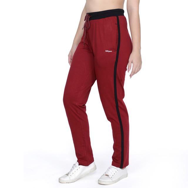 Cotton Trackpant Maroon